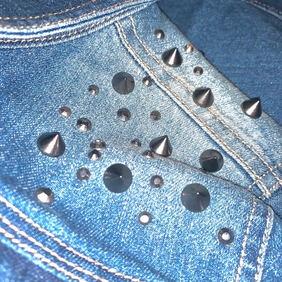 Studded Jean Jacket - Picture 5 of 5